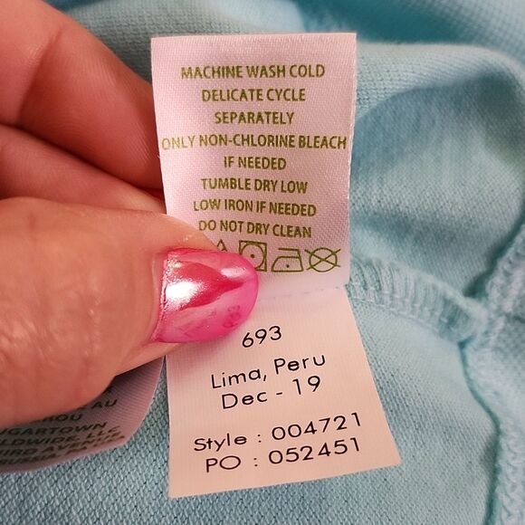 Lilly Pulitzer NWT Tonda Polo Dress Blue Ibiza, Small - Picture 12 of 12